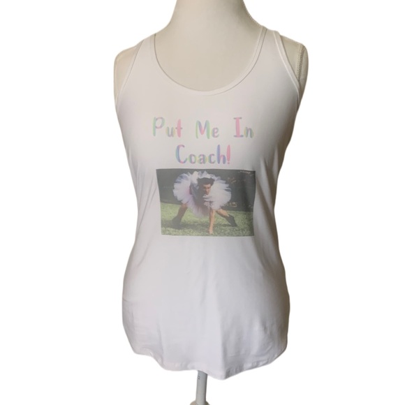 Tops - Ace Ventura “Put me in Coach” Tank Top, Size XL